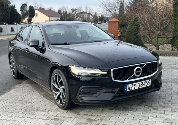 Volvo S60 cena 99900 przebieg: 43000, rok produkcji 2019 z Mordy małe 154